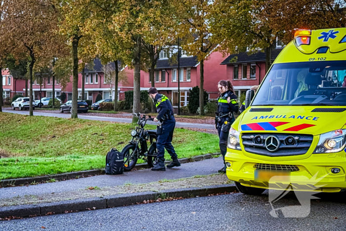 Scholier op fatbike gewond bij ongeval