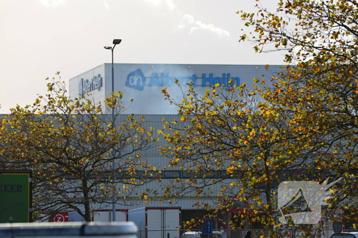 Grote brand in distributiecentrum van Albert Heijn