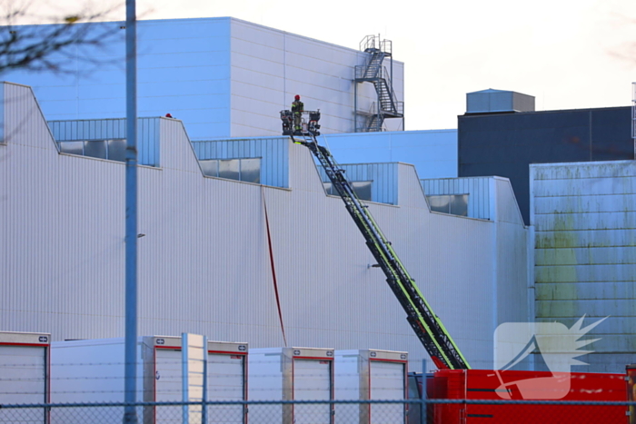 Grote brand in distributiecentrum van Albert Heijn