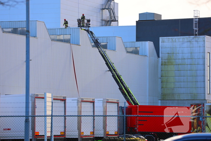 Grote brand in distributiecentrum van Albert Heijn