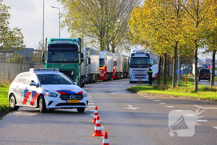 Grote brand in distributiecentrum van Albert Heijn