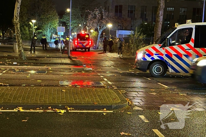 Tram in brand gestoken bij rellen