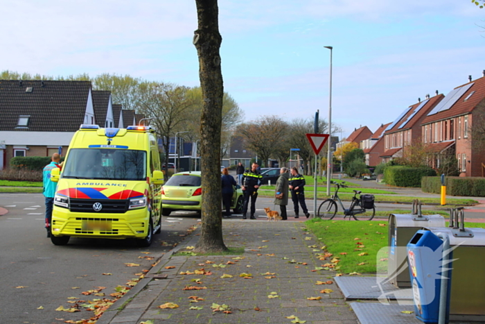 Fietser geschept op oversteekplaats