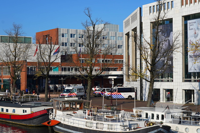 Tien activisten aangehouden bij protest