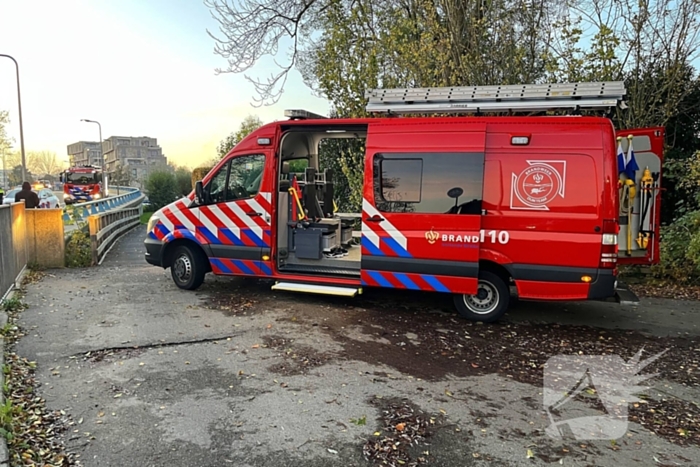 Grote brandweerinzet na melding persoon te water