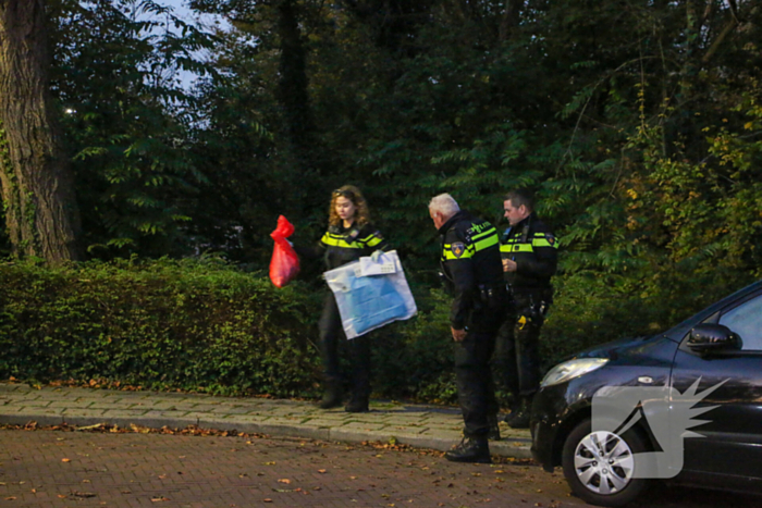 Bloedsporen in park aangetroffen, politie doet onderzoek