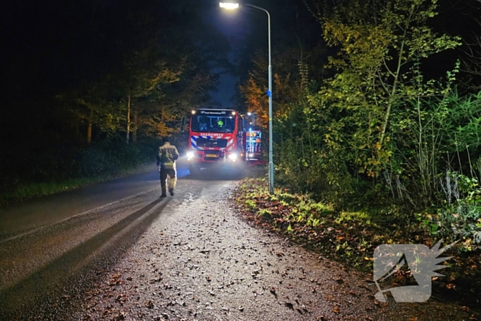 Brandweer doet onderzoek naar gaslucht