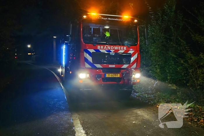 Brandweer doet onderzoek naar gaslucht