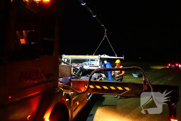 Beschonken bestuurder aangehouden na ongeval