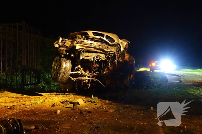 Beschonken bestuurder aangehouden na ongeval