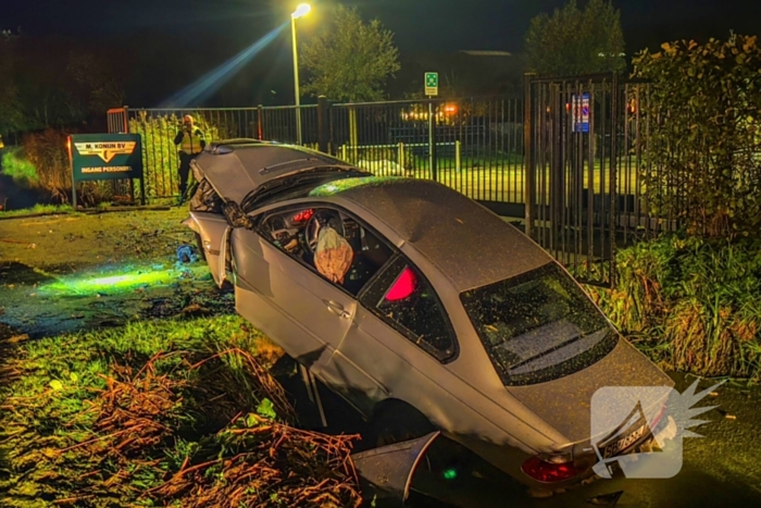 Beschonken bestuurder aangehouden na ongeval