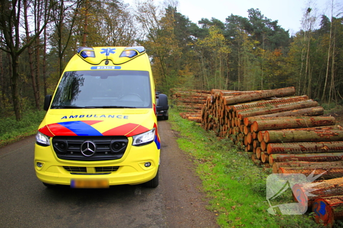 Fietser loopt hoofdwond op bij val