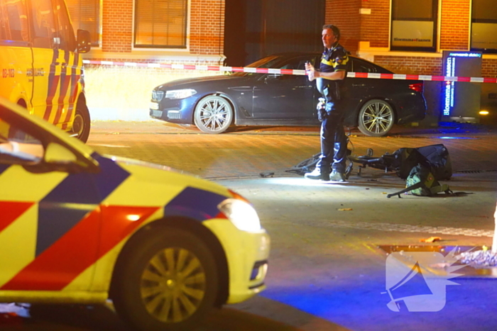 Fietser gewond bij harde botsing met auto