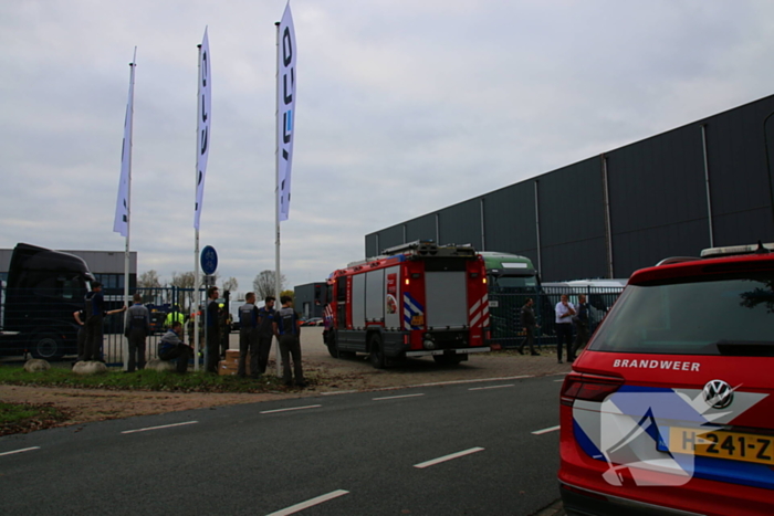 Bedrijfspand ontruimd na gaslekmelding