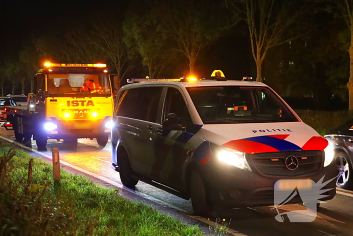 Kop-staartbotsing tussen twee voertuigen