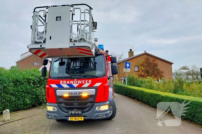 Schoorsteenbrand in de kiem gesmoord