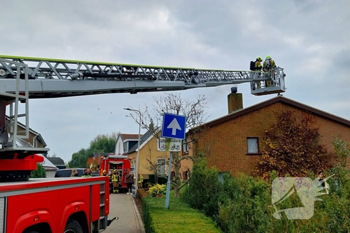 Schoorsteenbrand in de kiem gesmoord