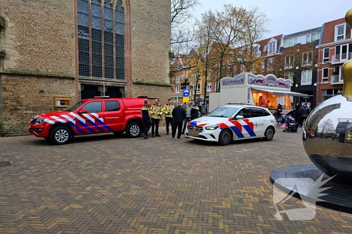 Brandweer verleend eerste hulp na vechtpartij