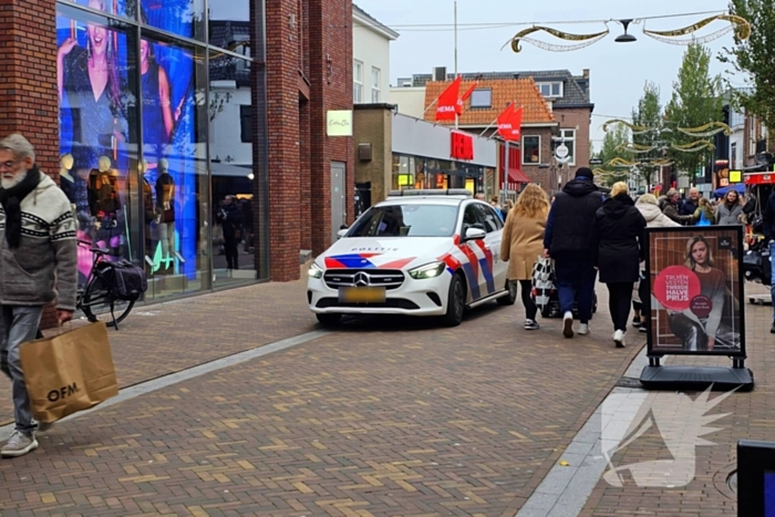 Brandweer verleend eerste hulp na vechtpartij