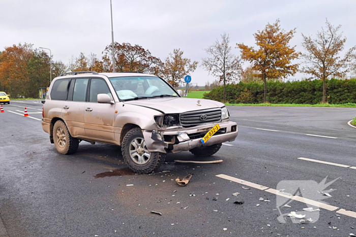 Verkeer loopt vertraging op na aanrijding