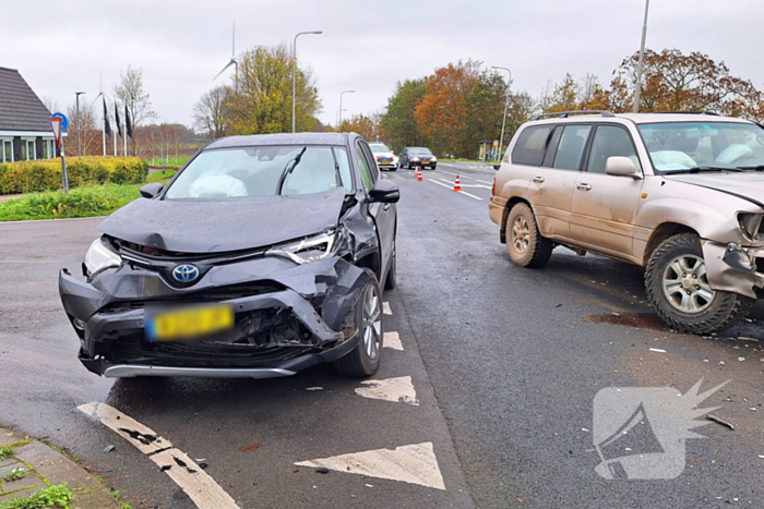 Verkeer loopt vertraging op na aanrijding