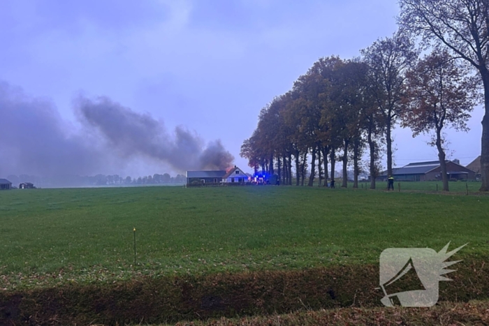 Caravan helemaal uitgebrand