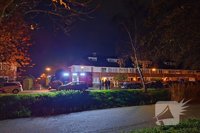 Woning afgezet na brandmelding, politie start onderzoek