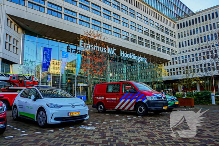 Brandlucht in ziekenhuis door kortsluiting