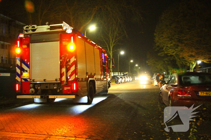 Melding woningbrand blijkt waterlekkage in meterkast