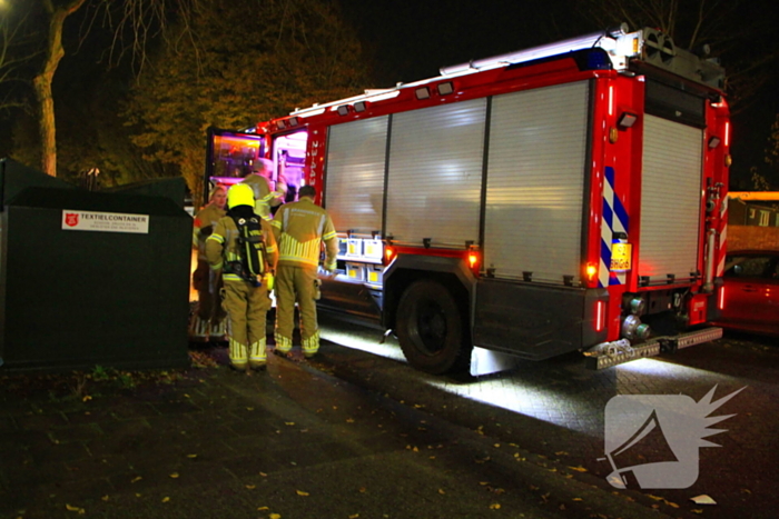 Melding woningbrand blijkt waterlekkage in meterkast