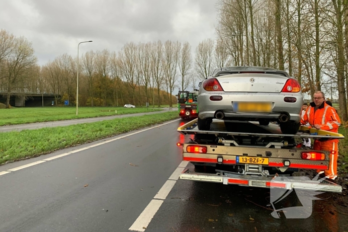 Gewonde bij eenzijdig ongeval