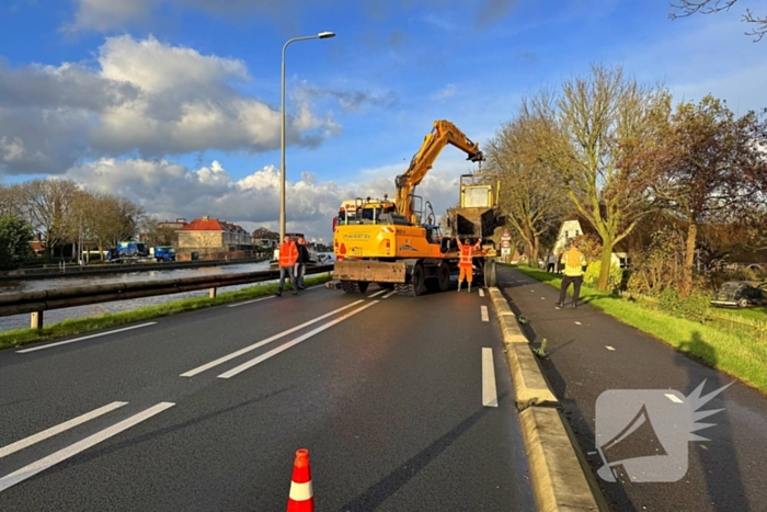 Ravage bij ongeval tussen tractor en vrachtwagen