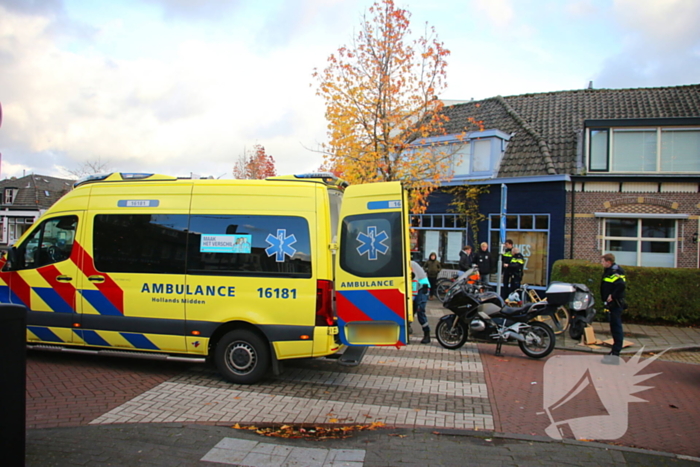 Motorrijder gewond na val bij ongeval