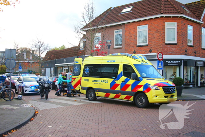 Motorrijder gewond na val bij ongeval