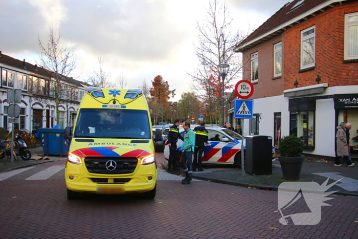 Motorrijder gewond na val bij ongeval