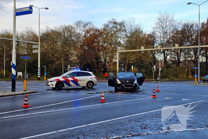 Flinke schade bij ongeval op kruising