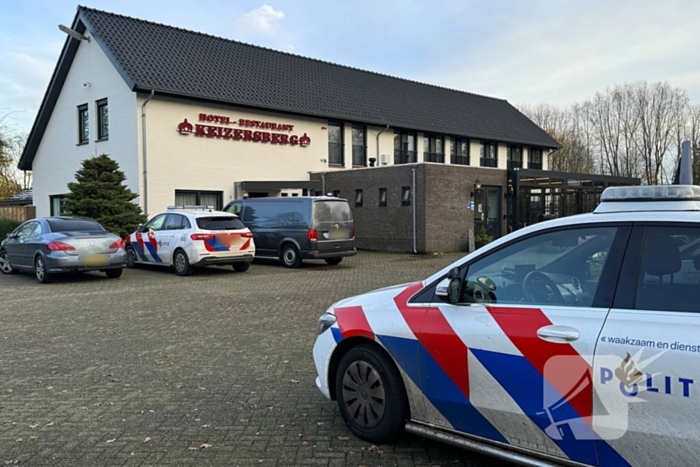 Overleden persoon aangetroffen bij Hotel Restaurant Keizersberg