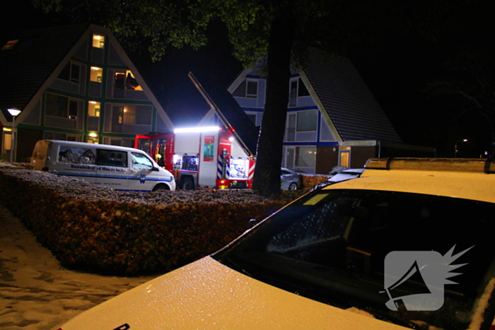 Pand geventileerd na mogelijk brand