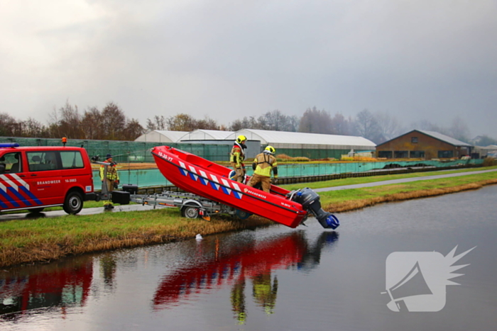 Brandweer groots ingezet voor uitslaande brand in kwekerij