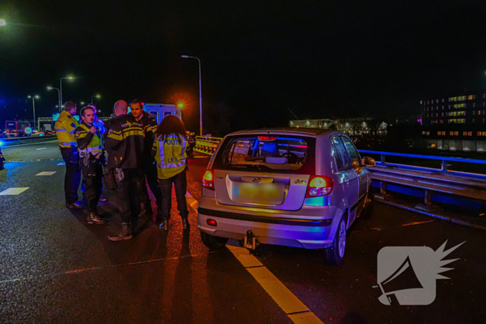 Voetganger aangereden op snelweg