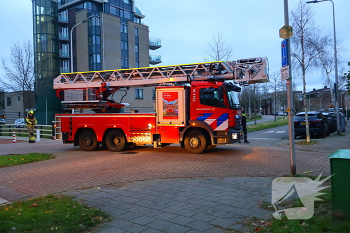 Brandweer schaalt brandmelding op