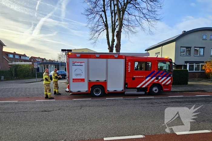 Keuken zwartgeblakerd na vlam in de pan