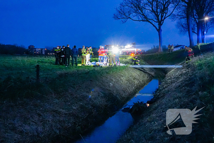 Motorrijder overleden bij eenzijdig ongeval