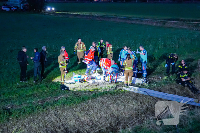 Motorrijder overleden bij eenzijdig ongeval