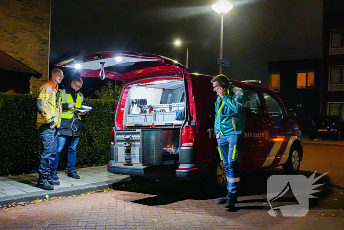 Hulpdiensten druk met vreemde lucht