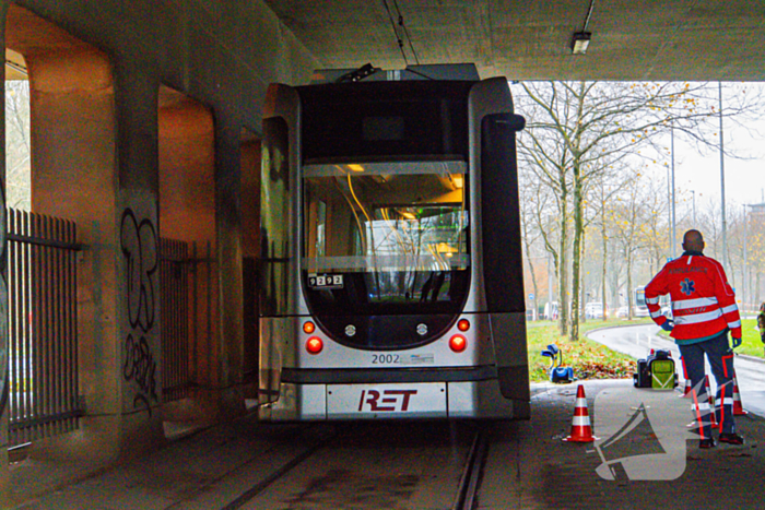 Persoon overleden bij botsing met tram