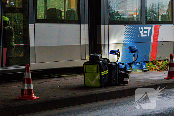 Persoon overleden bij botsing met tram