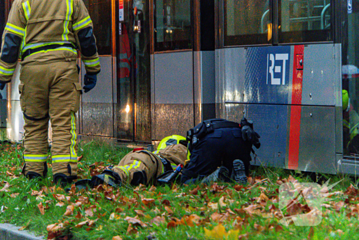 Persoon overleden bij botsing met tram