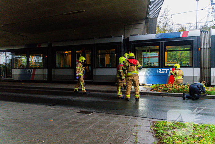 Persoon overleden bij botsing met tram