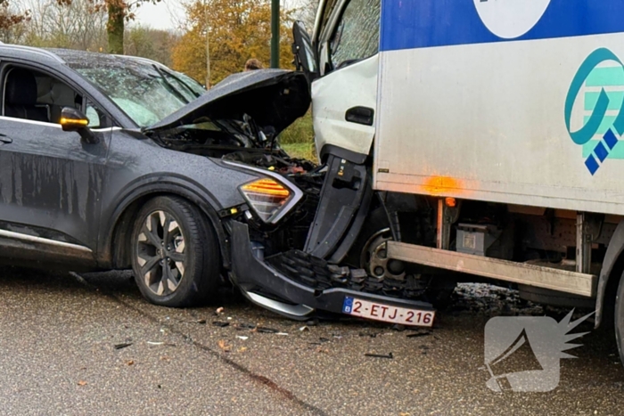 Gewonde bij frontale botsing